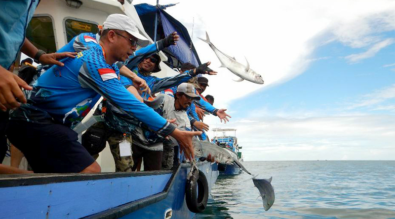 Tim Harvest Angler Banten Juarai Fishing Haltim 2017