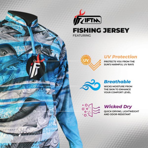 Jersey Mancing IFTM® Salt Fishing - UV Pro