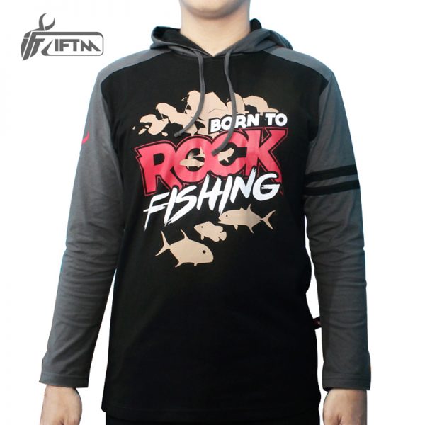 Kaos Mancing Hoodie IFTM® Rock Fishing